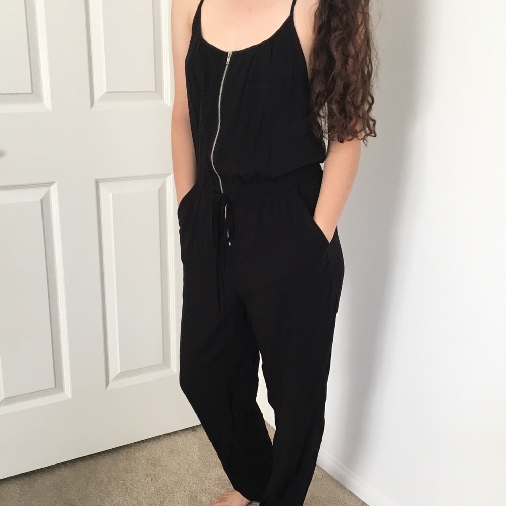 Black jumpsuit